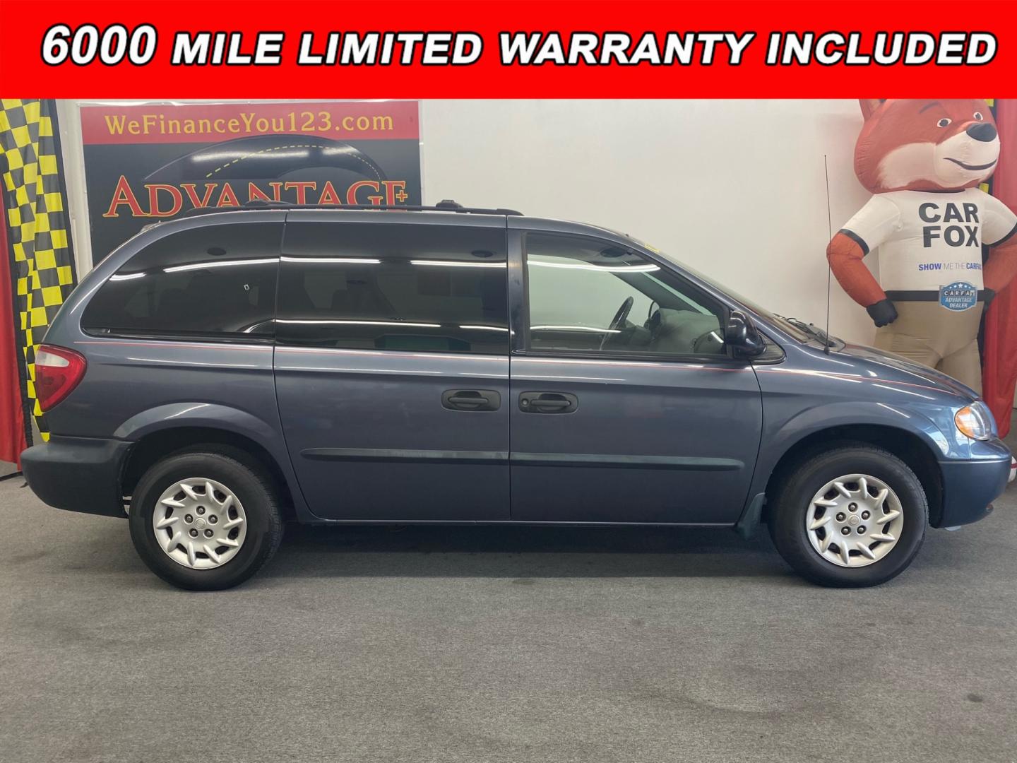 2002 BLUE /Tan Chrysler Voyager (1C4GJ25342B) , located at 533 S West End Blvd., Quakertown, PA, 18951, (877) 257-4995, 40.343994, -75.303604 - Photo#0